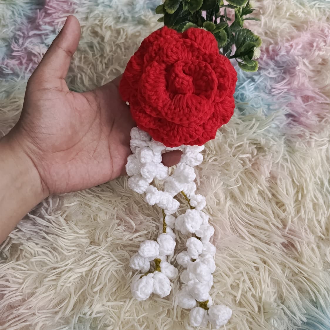 Rose Hair Gajra 🌹