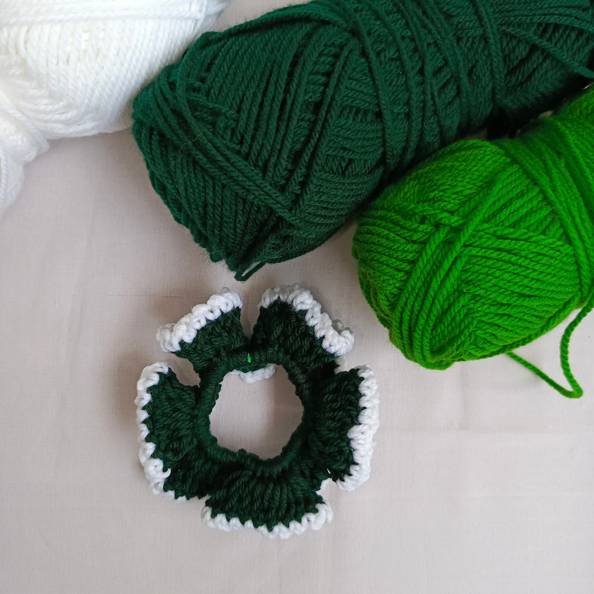 Independence Day Scrunchie 🤍💚 alternate view